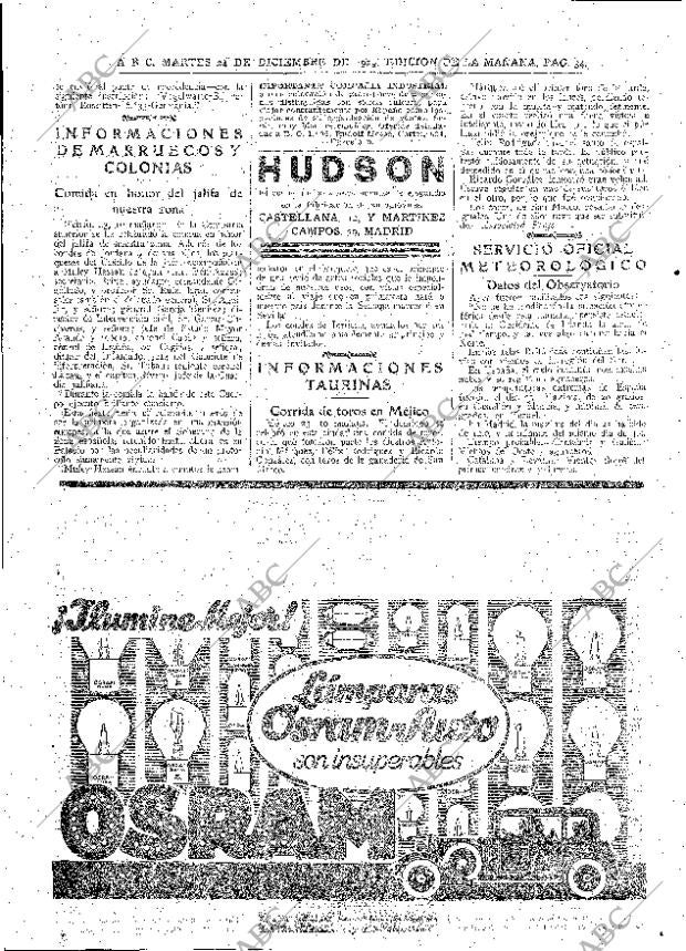 ABC MADRID 24-12-1929 página 34