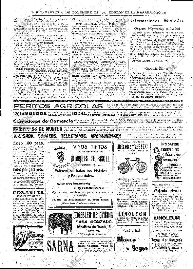 ABC MADRID 24-12-1929 página 52