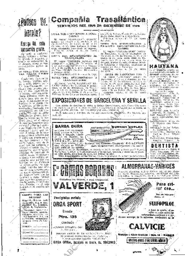 ABC MADRID 24-12-1929 página 62