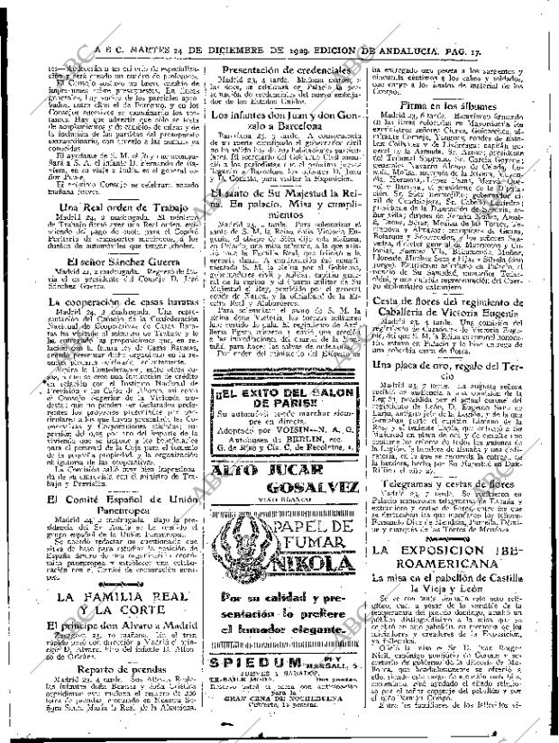 ABC SEVILLA 24-12-1929 página 17