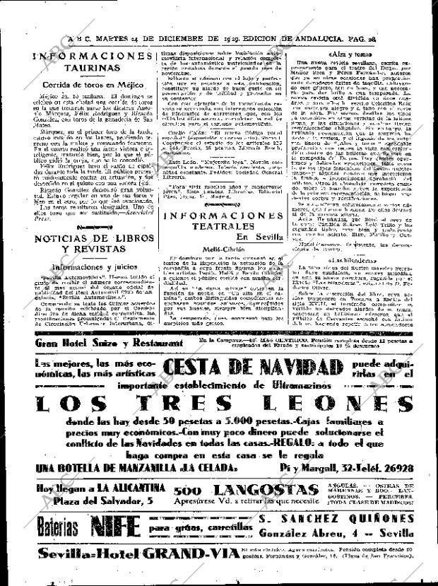 ABC SEVILLA 24-12-1929 página 28