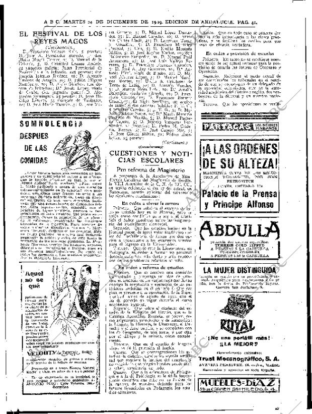 ABC SEVILLA 24-12-1929 página 41