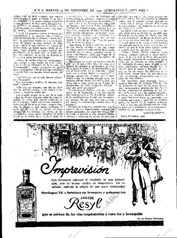 ABC SEVILLA 24-12-1929 página 6