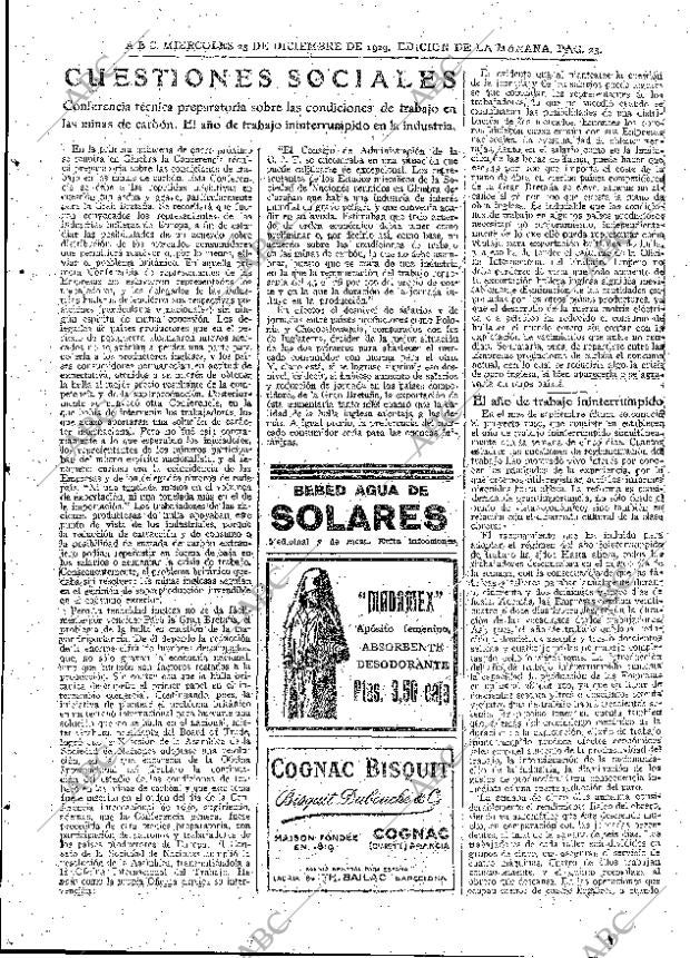 ABC MADRID 25-12-1929 página 23