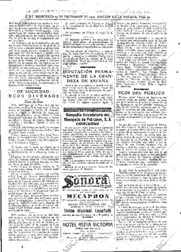ABC MADRID 25-12-1929 página 24