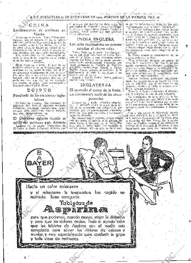 ABC MADRID 25-12-1929 página 26