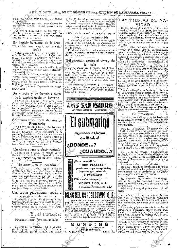 ABC MADRID 25-12-1929 página 31