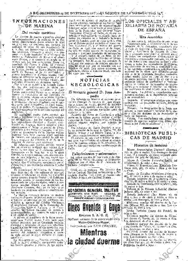 ABC MADRID 25-12-1929 página 35