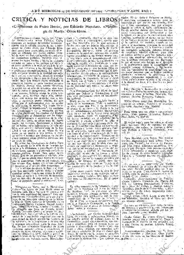 ABC MADRID 25-12-1929 página 7