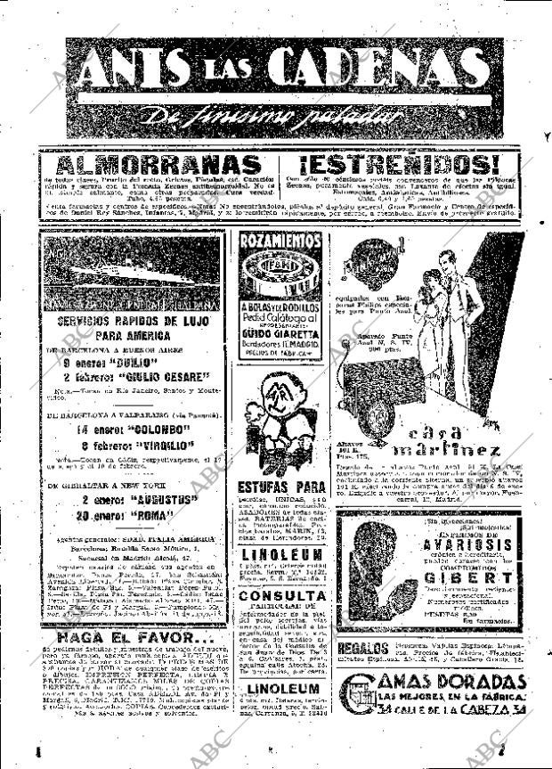 ABC MADRID 26-12-1929 página 2