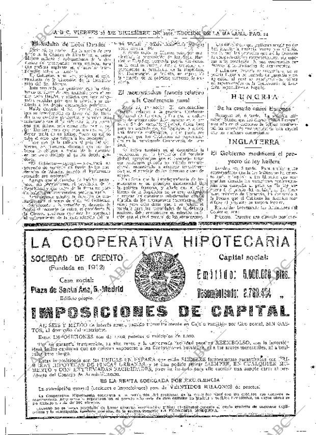 ABC MADRID 27-12-1929 página 24