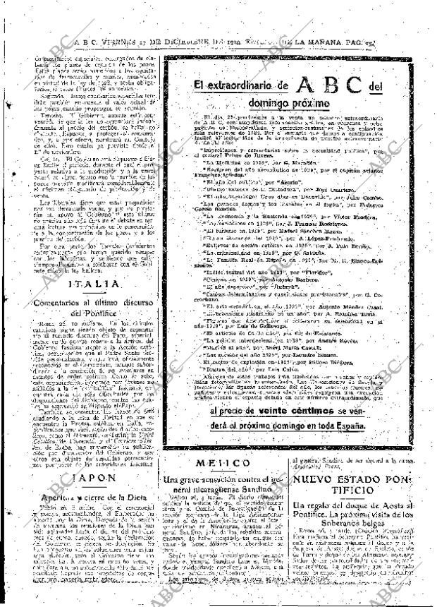 ABC MADRID 27-12-1929 página 25