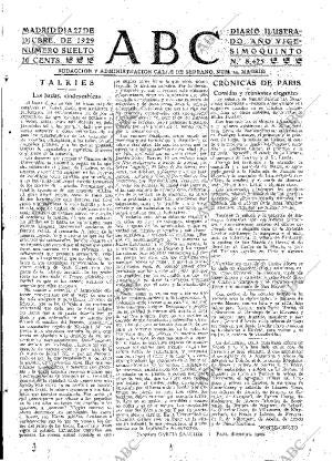 ABC MADRID 27-12-1929 página 3