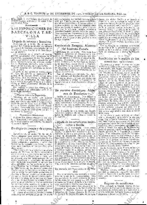 ABC MADRID 27-12-1929 página 30