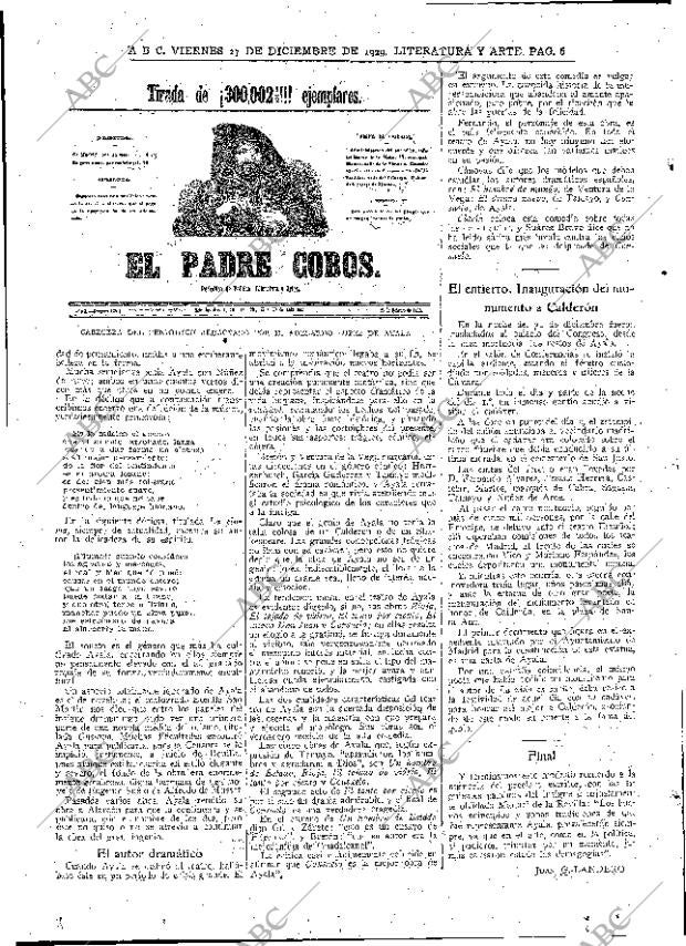 ABC MADRID 27-12-1929 página 6