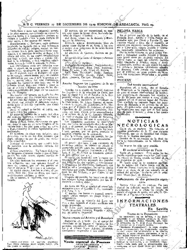 ABC SEVILLA 27-12-1929 página 29