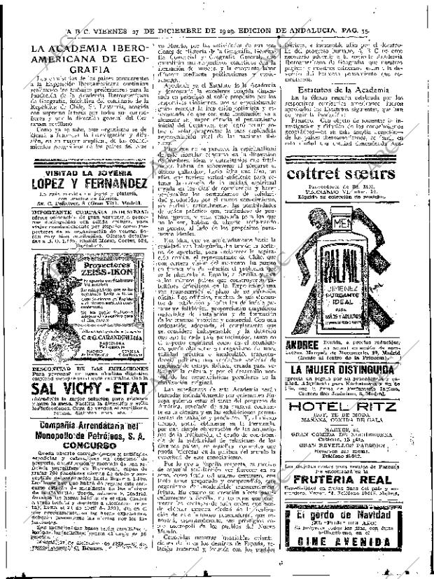 ABC SEVILLA 27-12-1929 página 35