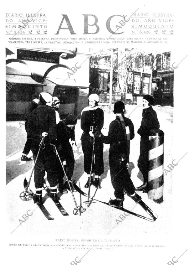 ABC MADRID 28-12-1929 página 1