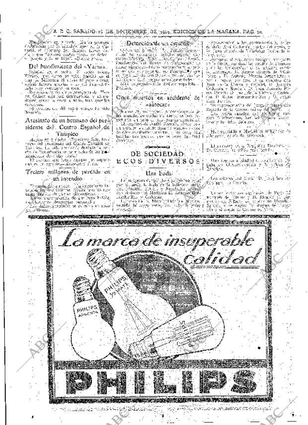 ABC MADRID 28-12-1929 página 30