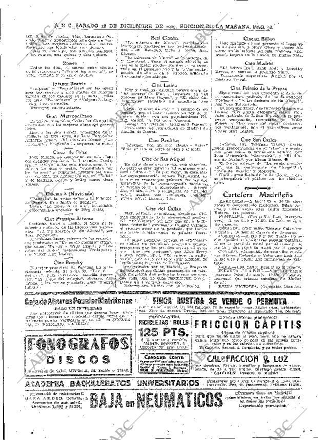ABC MADRID 28-12-1929 página 38