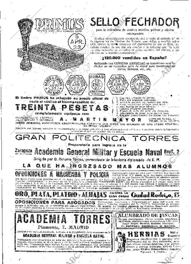 ABC MADRID 28-12-1929 página 40