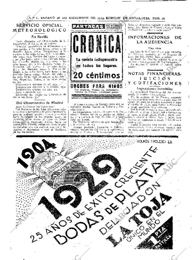 ABC SEVILLA 28-12-1929 página 38