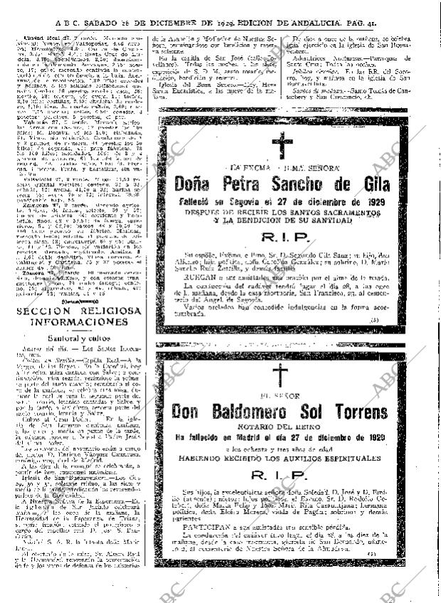 ABC SEVILLA 28-12-1929 página 41