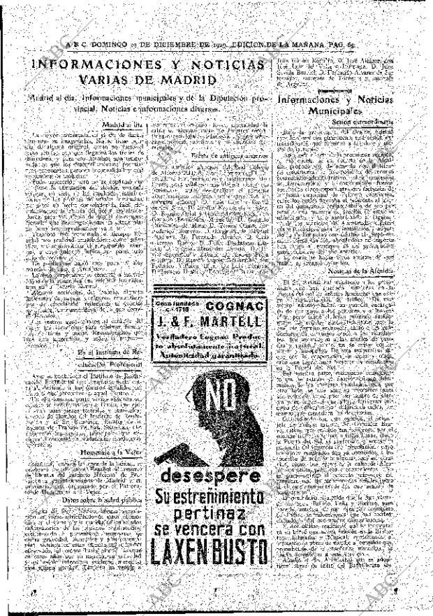ABC MADRID 29-12-1929 página 65