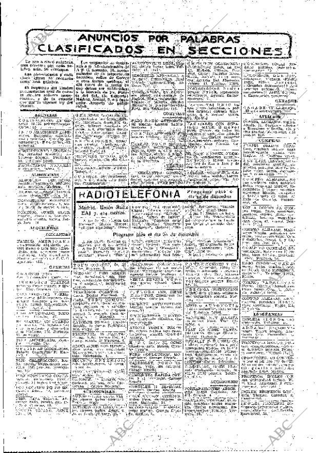 ABC MADRID 29-12-1929 página 85