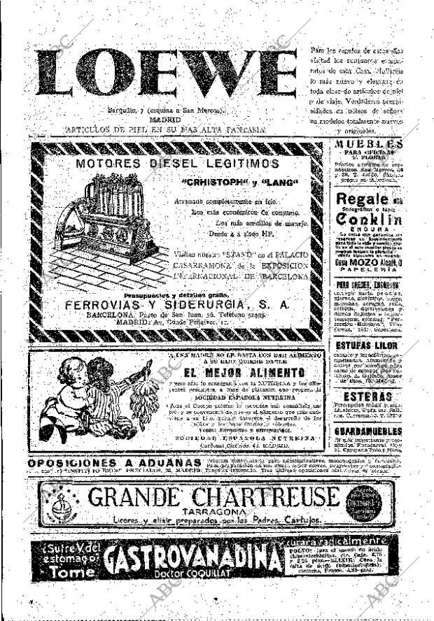 ABC MADRID 29-12-1929 página 87