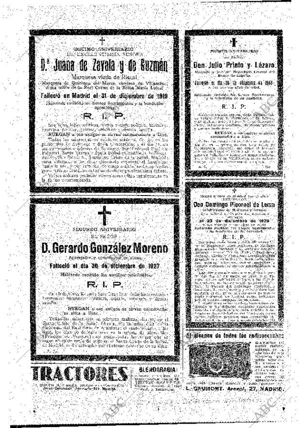 ABC MADRID 29-12-1929 página 90