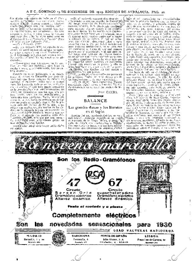 ABC SEVILLA 29-12-1929 página 50