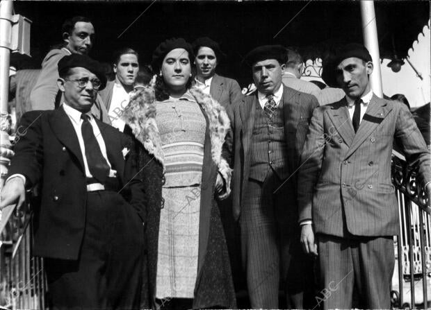 Entre Ellos, la Señorita Hildegart Rodrígiez, que Fue Aplaudidísima por la masa