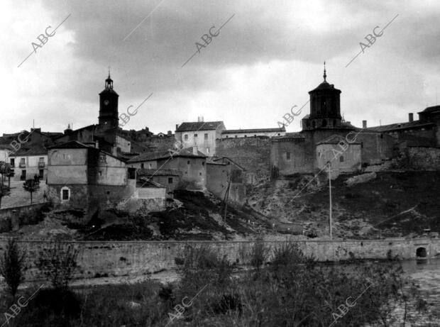 Vista general del pueblo Almazán