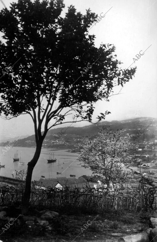 Vista parcial de la zona Marítima de Vigo
