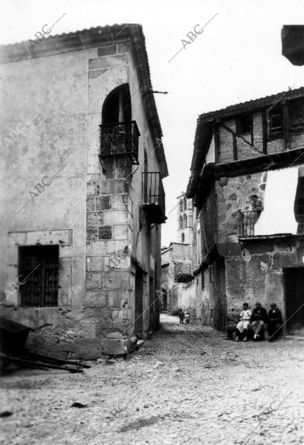 Una de las Calles del pueblo Pedraza (Segovia)