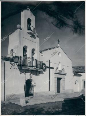 Fachada principal de la ermita de san Rafael