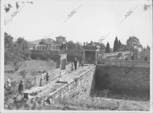 Interior del palacio de don Álvaro de Luna, en cadalso de los Vidrios (Madrid)