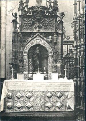 Capilla particular de santo domingo de la calzada en la iglesia de su nombre