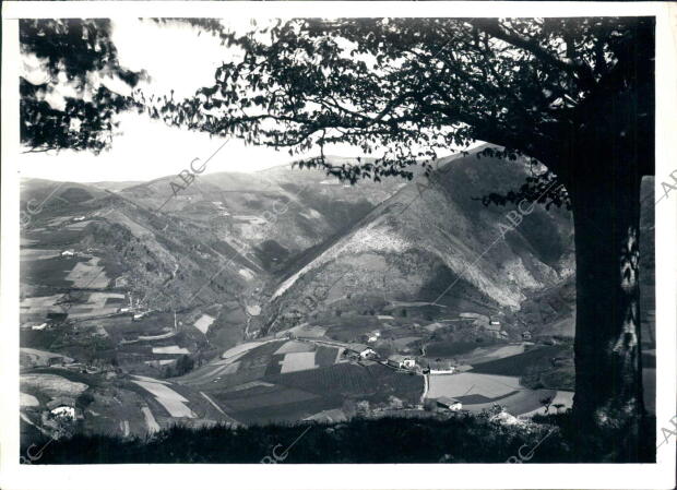 El monte Chindoqui, Bello paisaje vasco