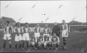 El equipo del Valladolid Deportivo, que Ganó por 8-2 al Sporting de Gijón
