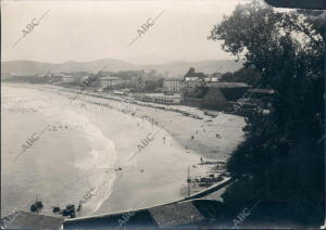 Playa de Zarauz (Guipúzcoa)