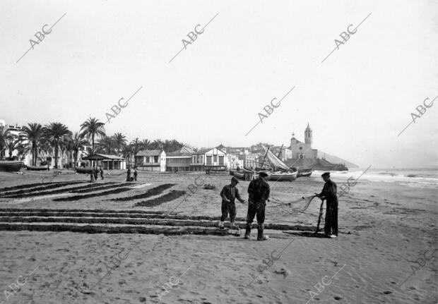 Al Fondo, la Iglesia, en una imagen de los Años 30