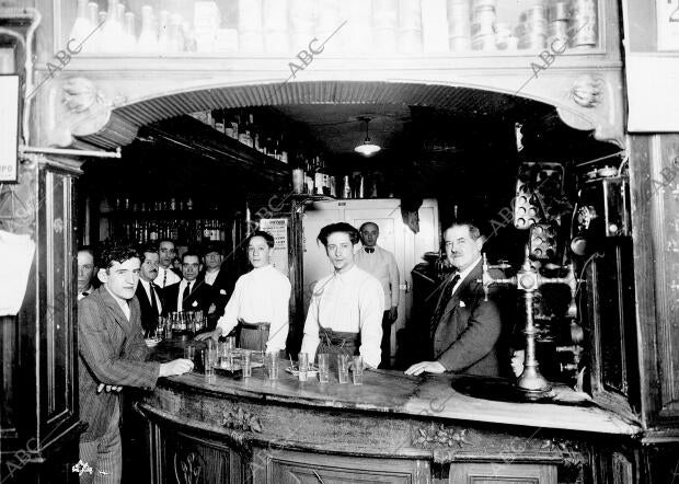 Interior de la Renombrada taberna de la viuda