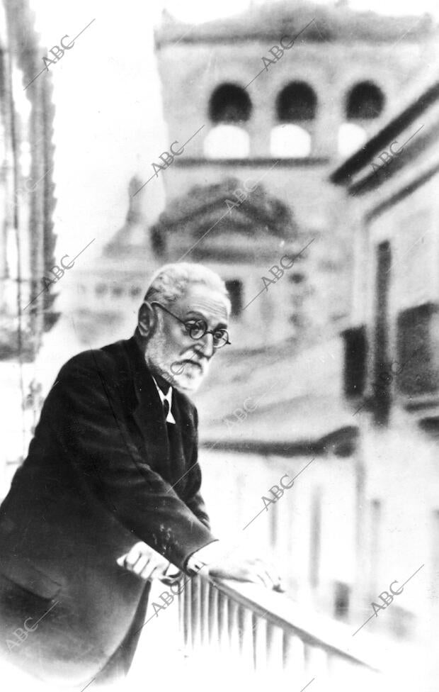 El escritor Miguel de Unamuno