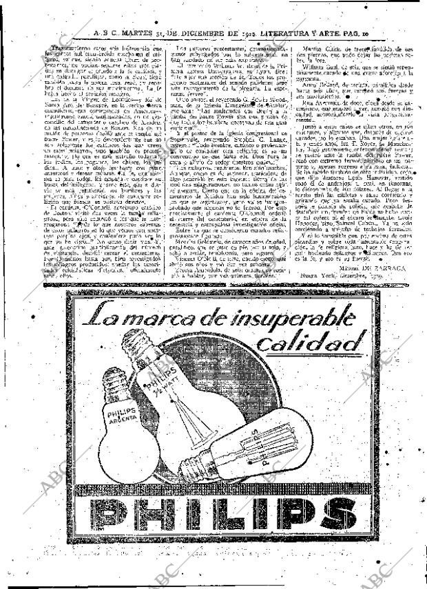 ABC MADRID 31-12-1929 página 10
