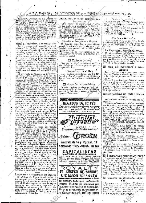 ABC MADRID 31-12-1929 página 18