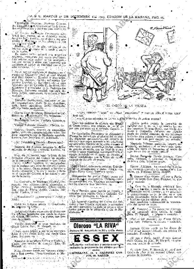 ABC MADRID 31-12-1929 página 25