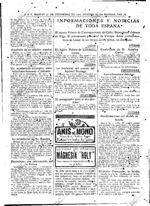 ABC MADRID 31-12-1929 página 38
