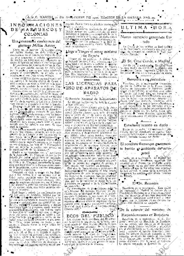 ABC MADRID 31-12-1929 página 45